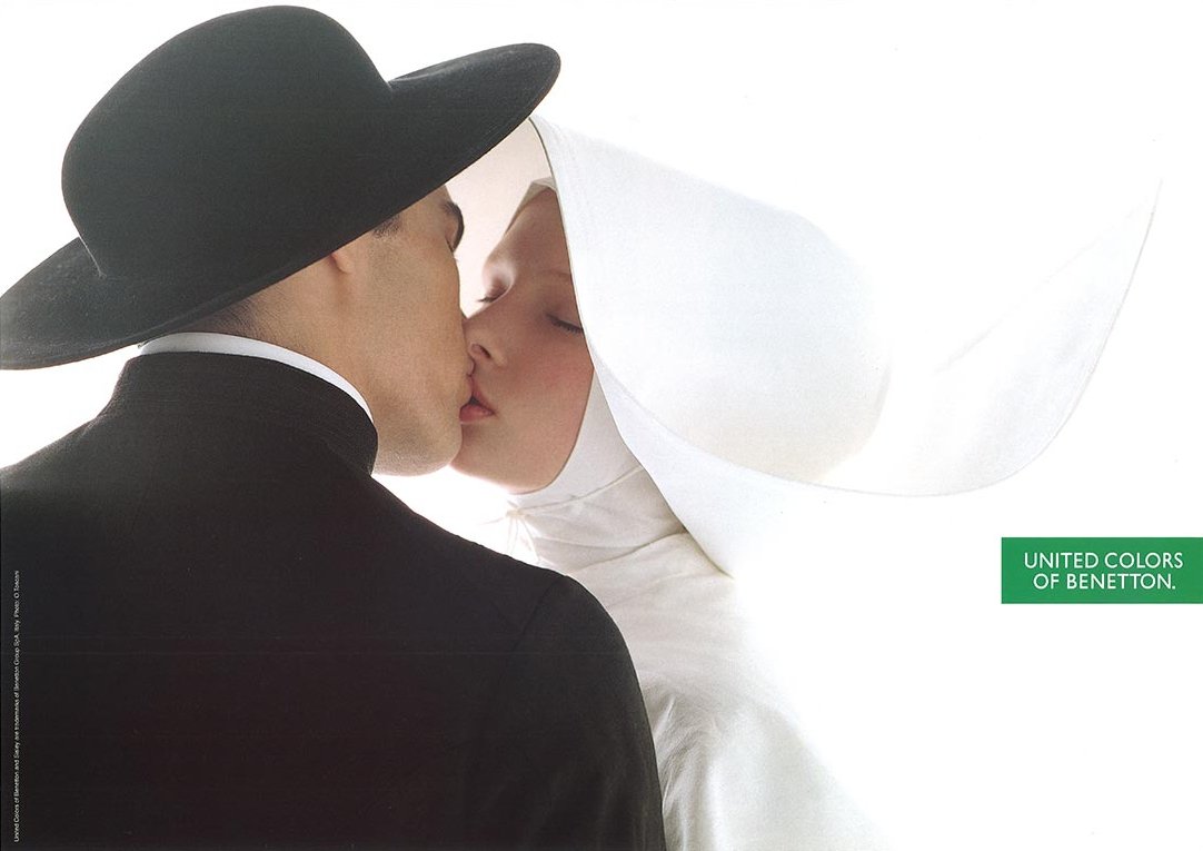 © Oliviero Toscani - Benetton. Ολιβιερο Τοσκανι, φωτογραφία, διαφήμιση.